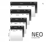 Конвектор Adax NEO COMPACT WiFi 08 KWT 800W бял до 7м2 - Image 4