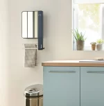 Конвектор за баня TELIA, огледален с поставка за кърпи 1000+800 W - Image 3